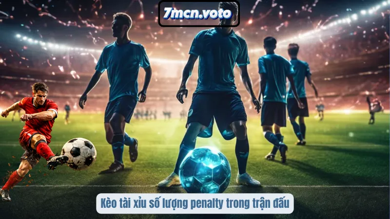 Kèo tài xỉu số lượng penalty trong trận đấu