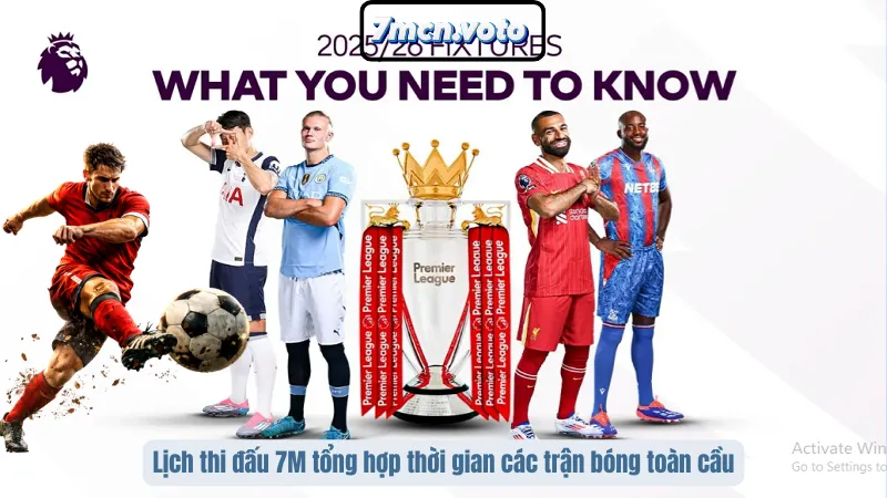 Lịch Thi Đấu Bóng Đá 7M - Cập Nhật Nhanh Tại 7MCN.VOTO 1 Lịch thi đấu 7M tổng hợp thời gian các trận bóng toàn cầu