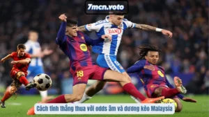 Cách tính thắng thua với odds âm và dương kèo Malaysia